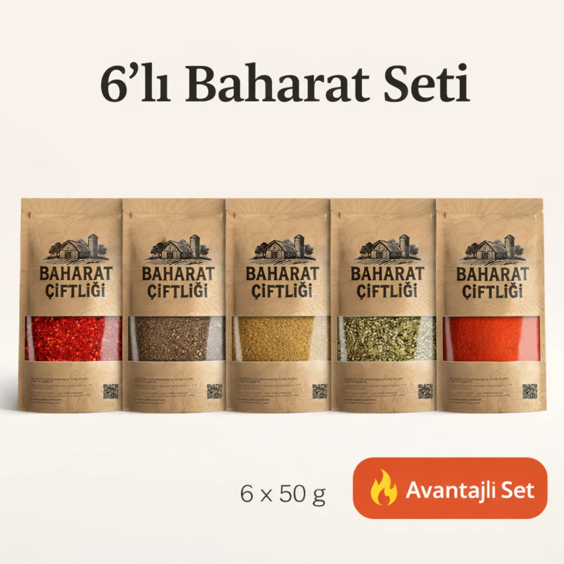 5'li Baharat Seti
